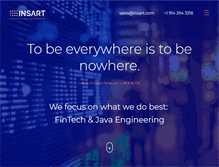 Tablet Screenshot of insart.com